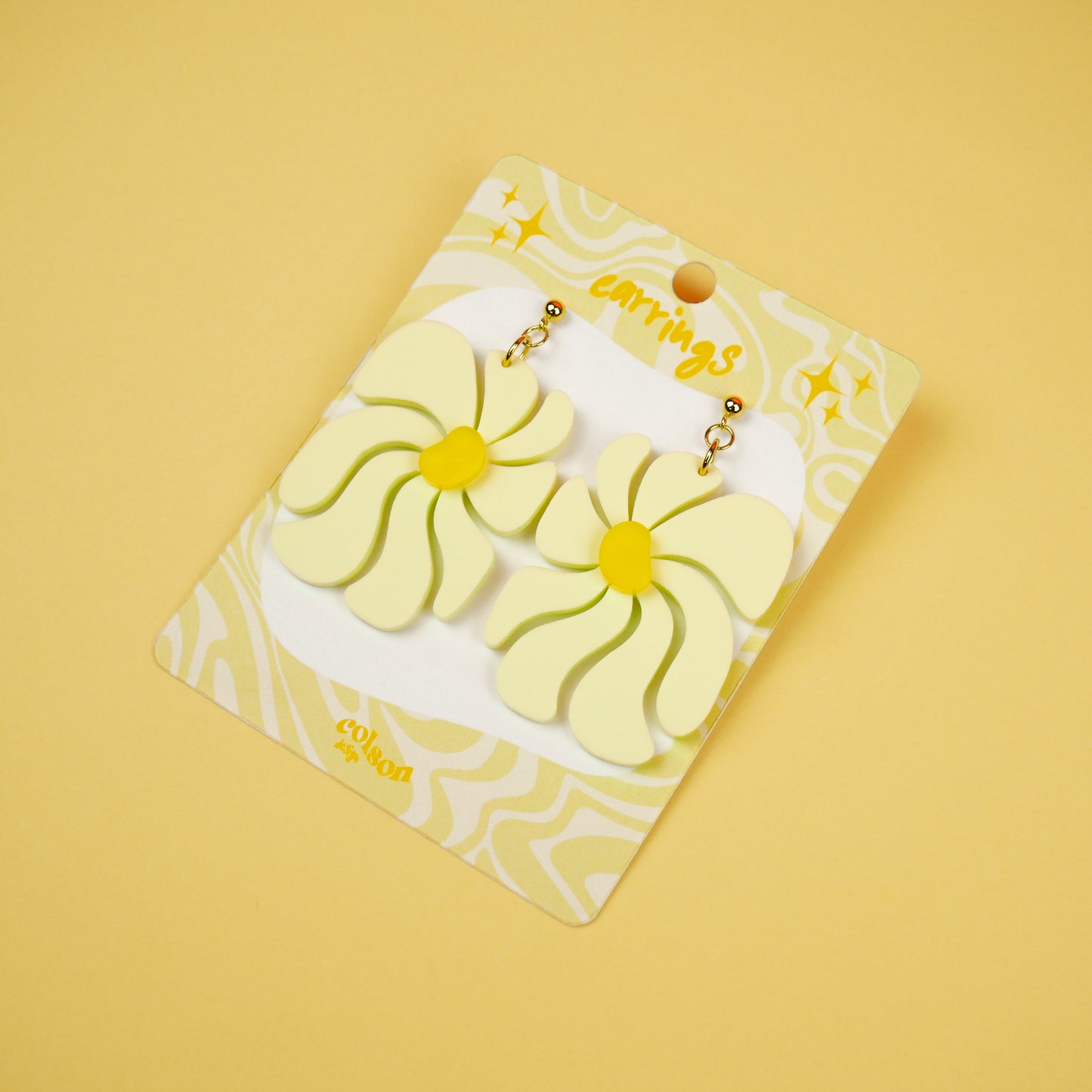 GROOVY DAISY - yellow