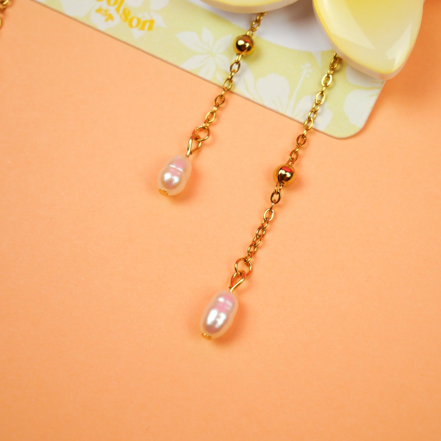 BOLD PLUMERIA - butter yellow