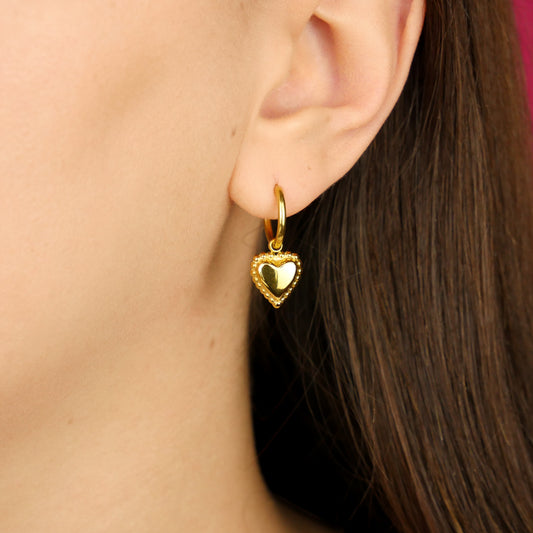 DARLING - coffret doré (collier & boucles d'oreilles)