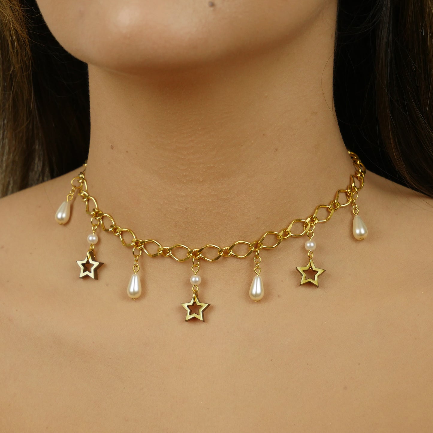 STARS & PEARLS - gold