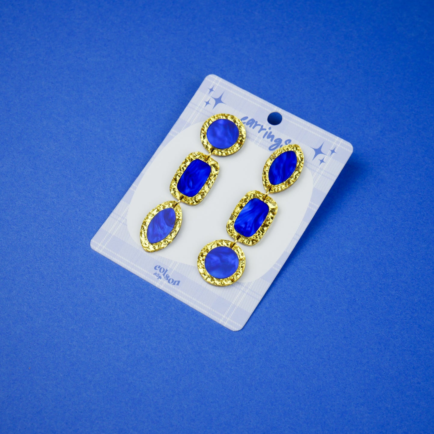 ANTIQUE PENDANTS - royal blue