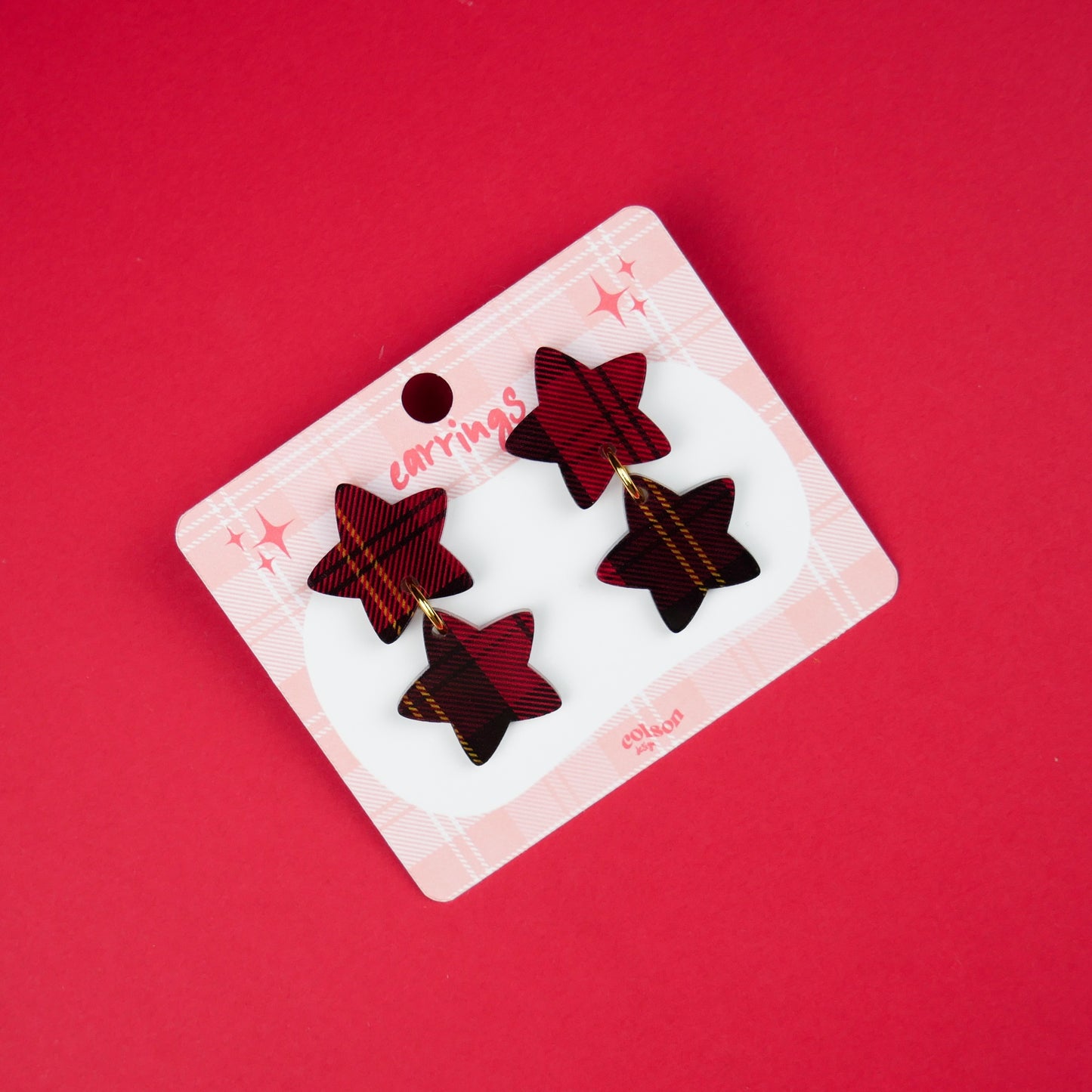 STARLETTE - red tartan