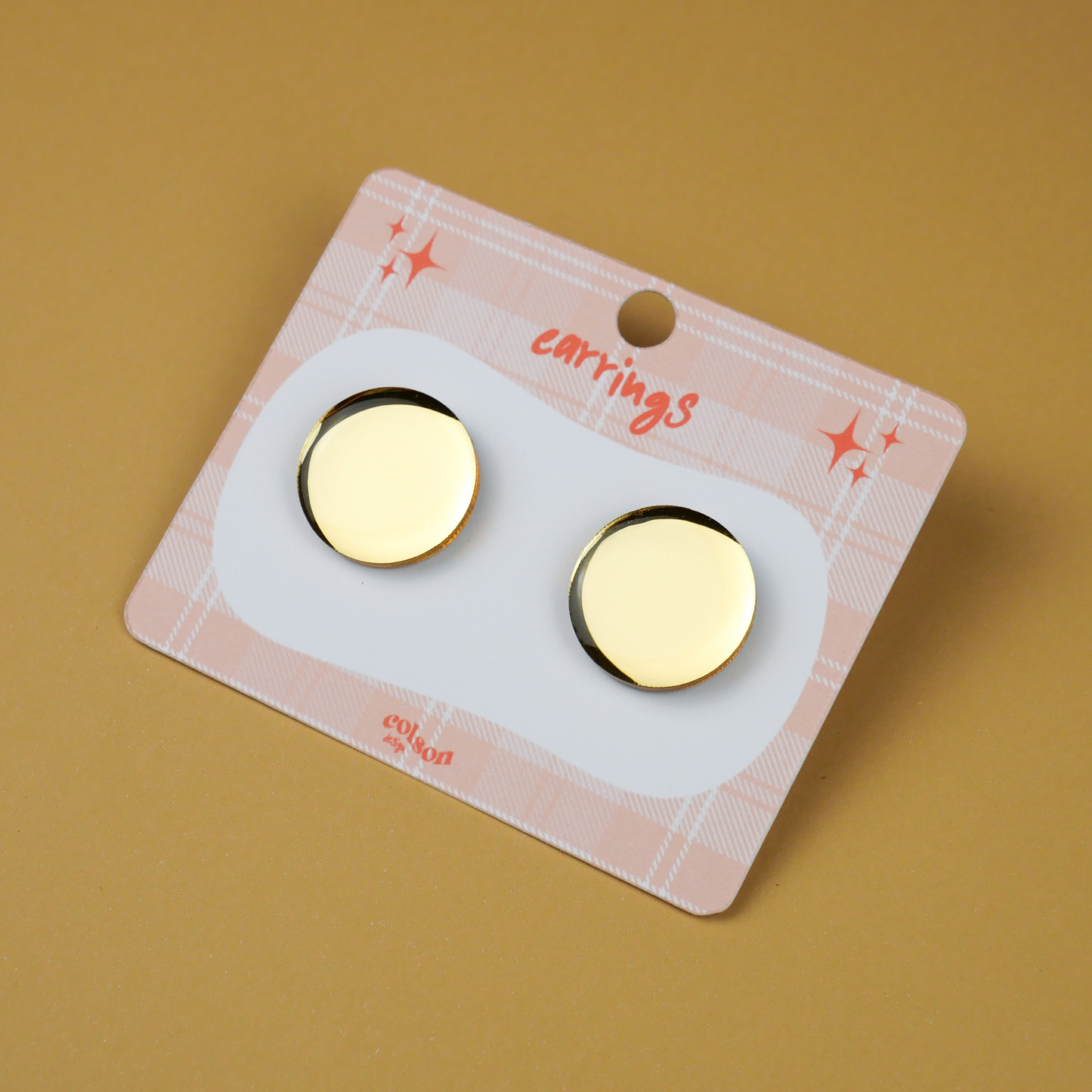 ROUND STUDS - gold
