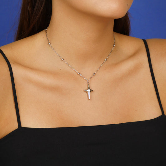 SPARKLE necklace - silver