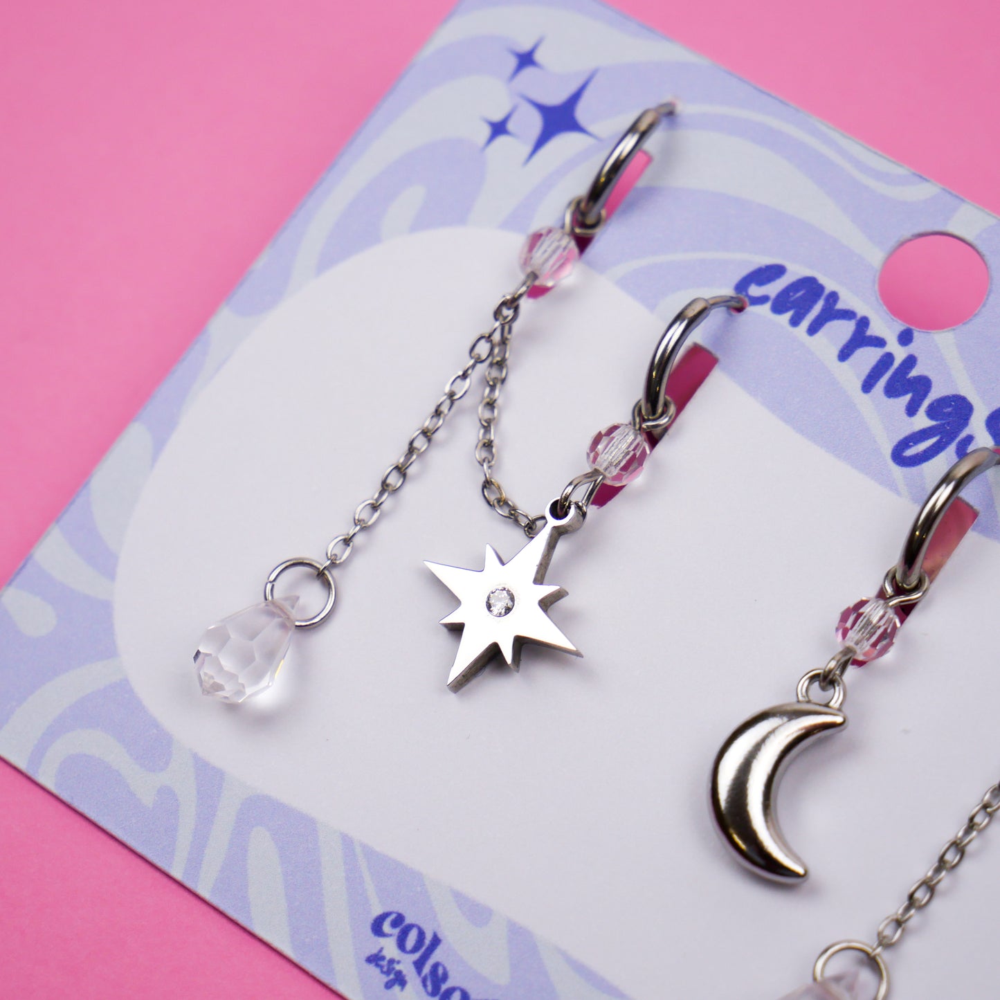 COSMIC - boucles argentées