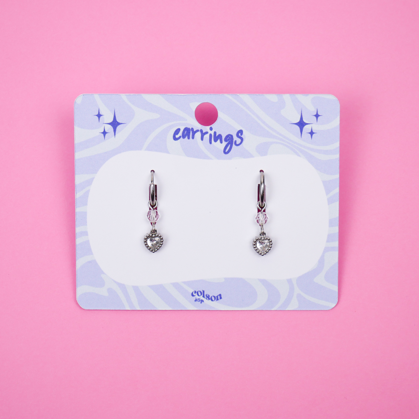 LOVE DUST - boucles argentées