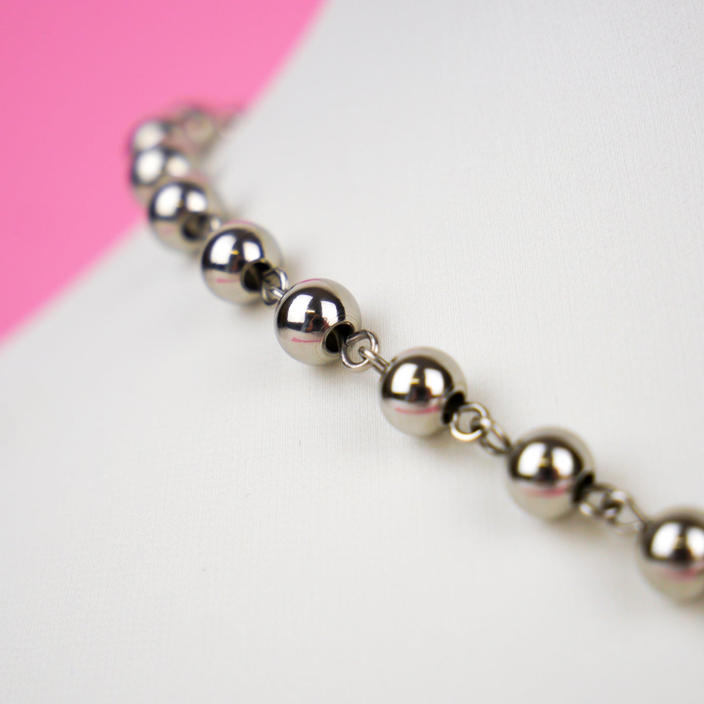 LOVE BUBBLE - collier argenté