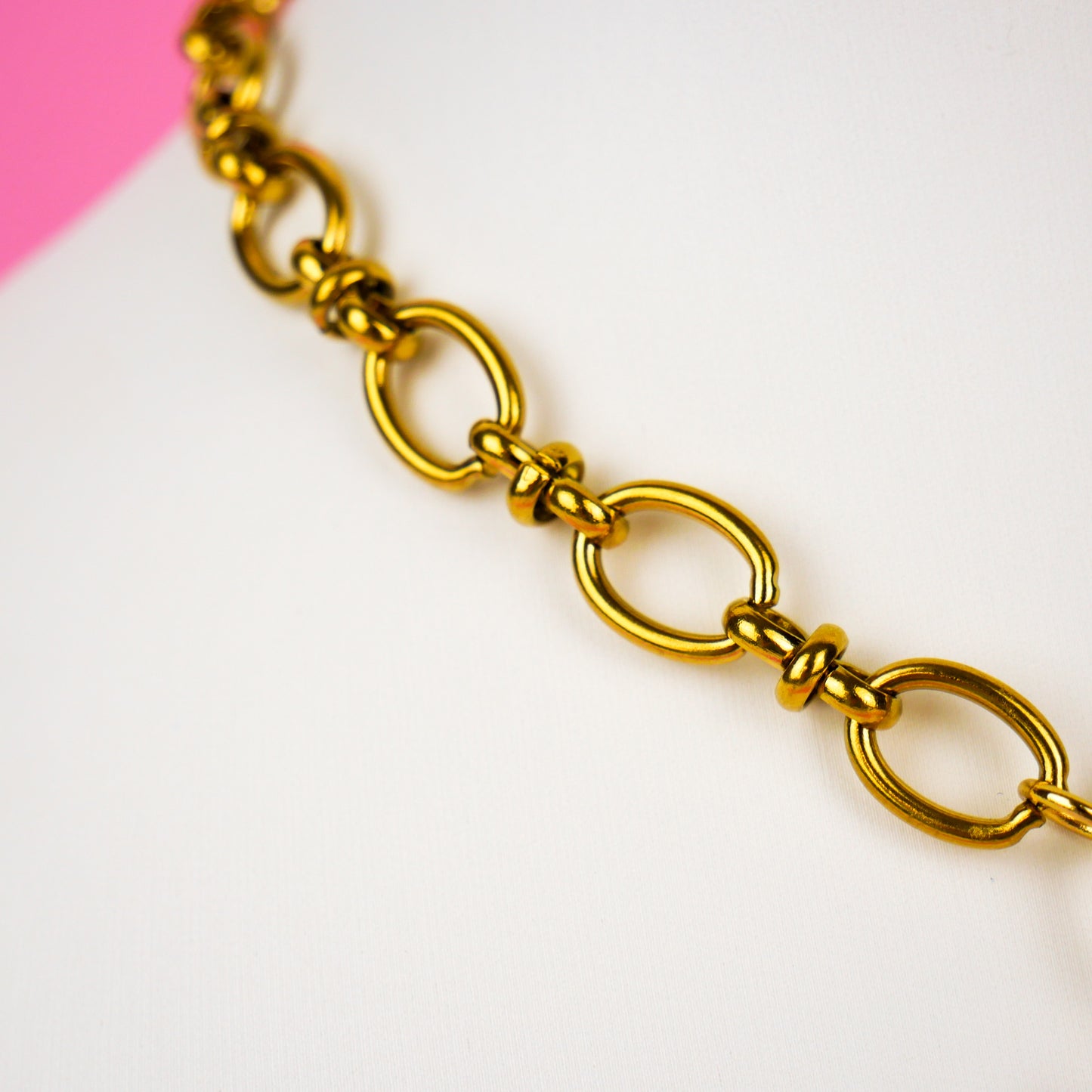 BOLD LOVE - collier doré