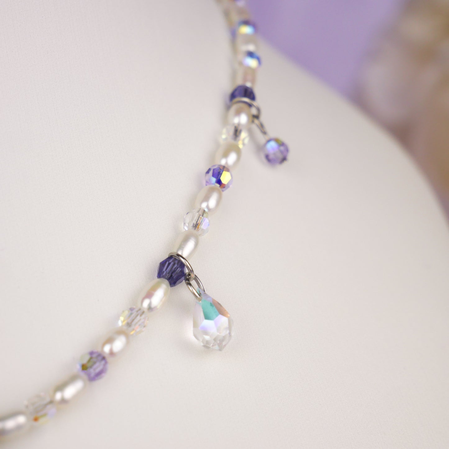 PRINCESS IRIS - large pearl necklace