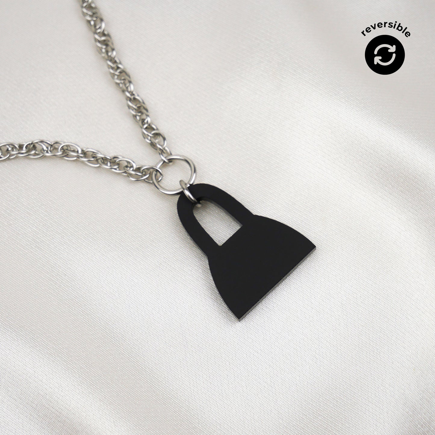 PURSE FIRST collier - polka dot noir