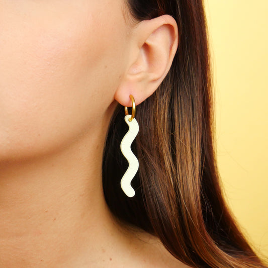 SQUIGGLE - mat yellow