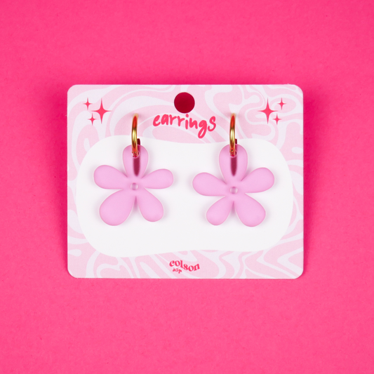 FUNKY FLOWER - frosted pink