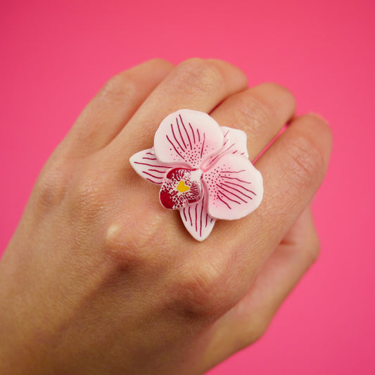 ORCHID ring - petal pink