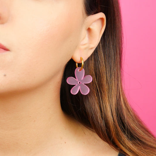 FUNKY FLOWER - frosted pink