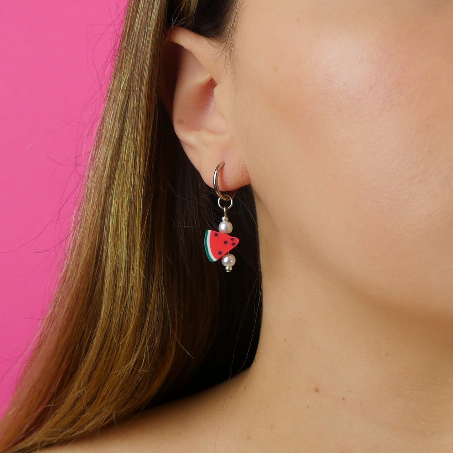 CHARITY FOR G4Z4 - watermelon (charm or earrings)