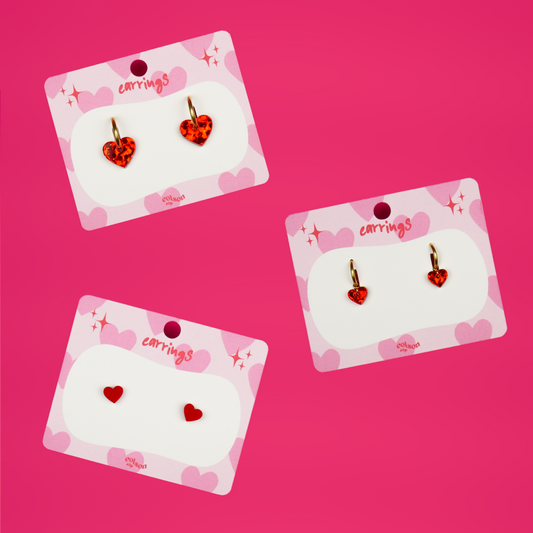 TRIO HEARTS - bundle (colour of your choice)