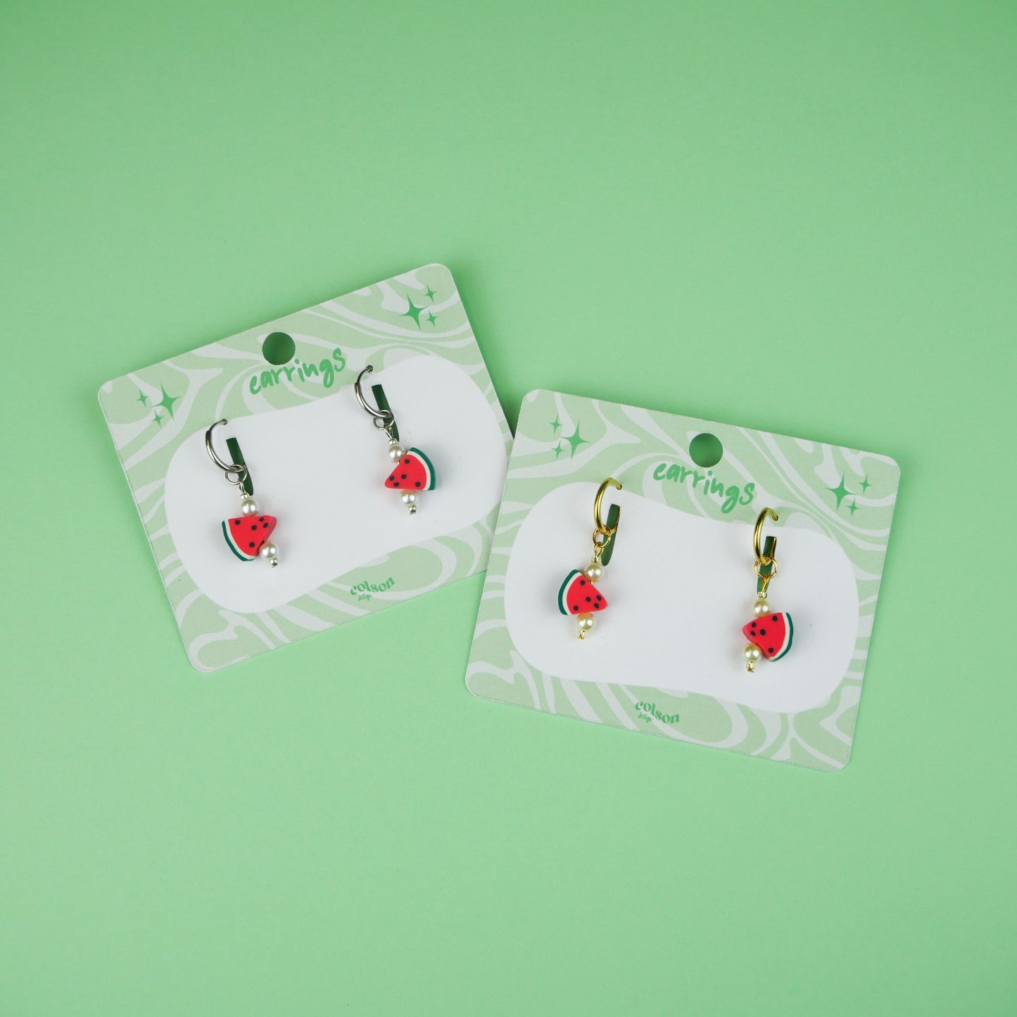 CHARITY FOR G4Z4 - watermelon (charm or earrings)