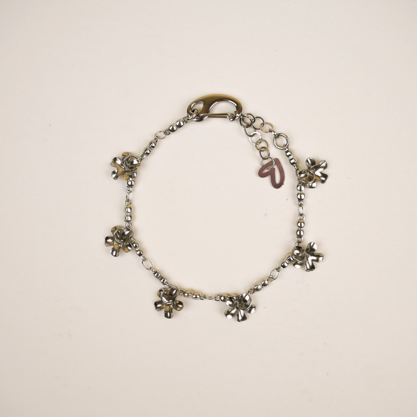 FLORA - bracelet argenté