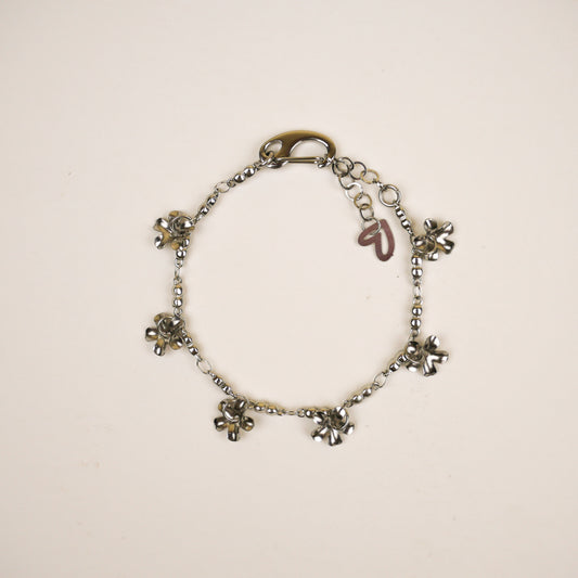 FLORA - bracelet argenté
