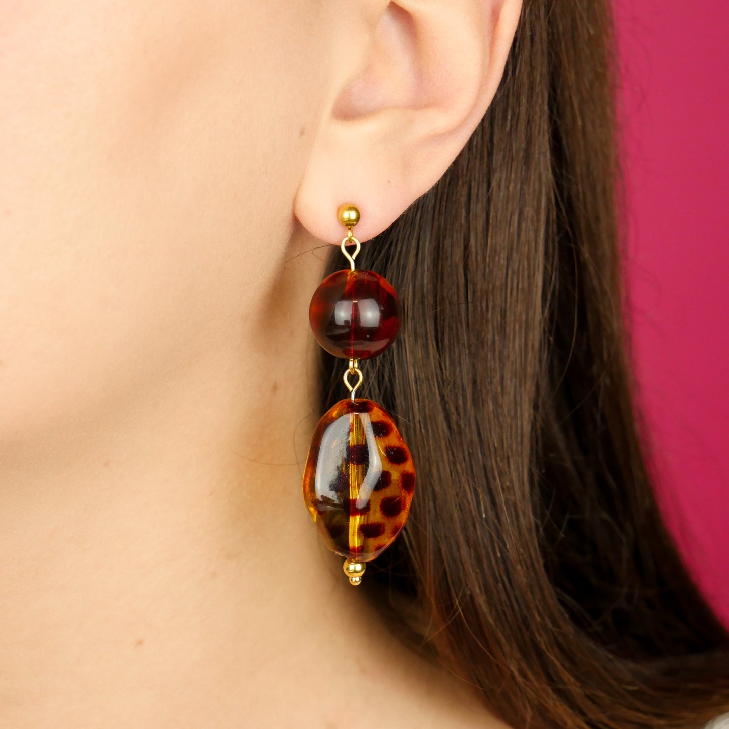 WILD - earrings (gold or silver)