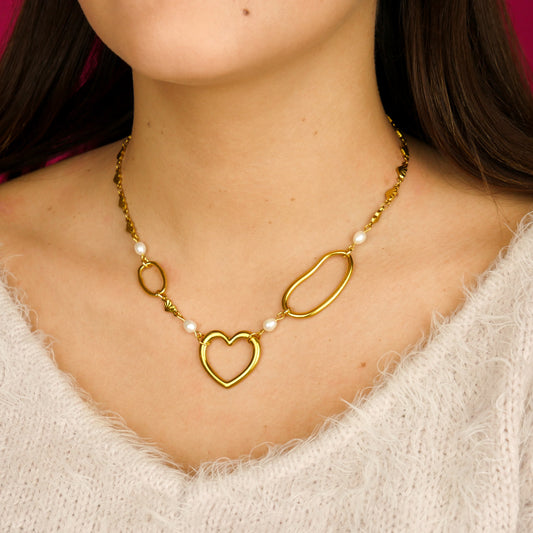 IDYLLE - collier doré