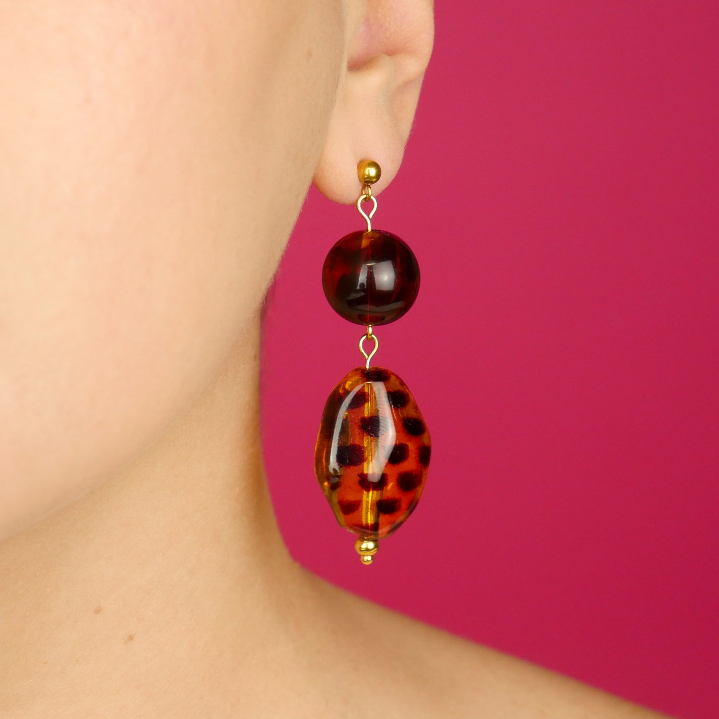 WILD - earrings (gold or silver)
