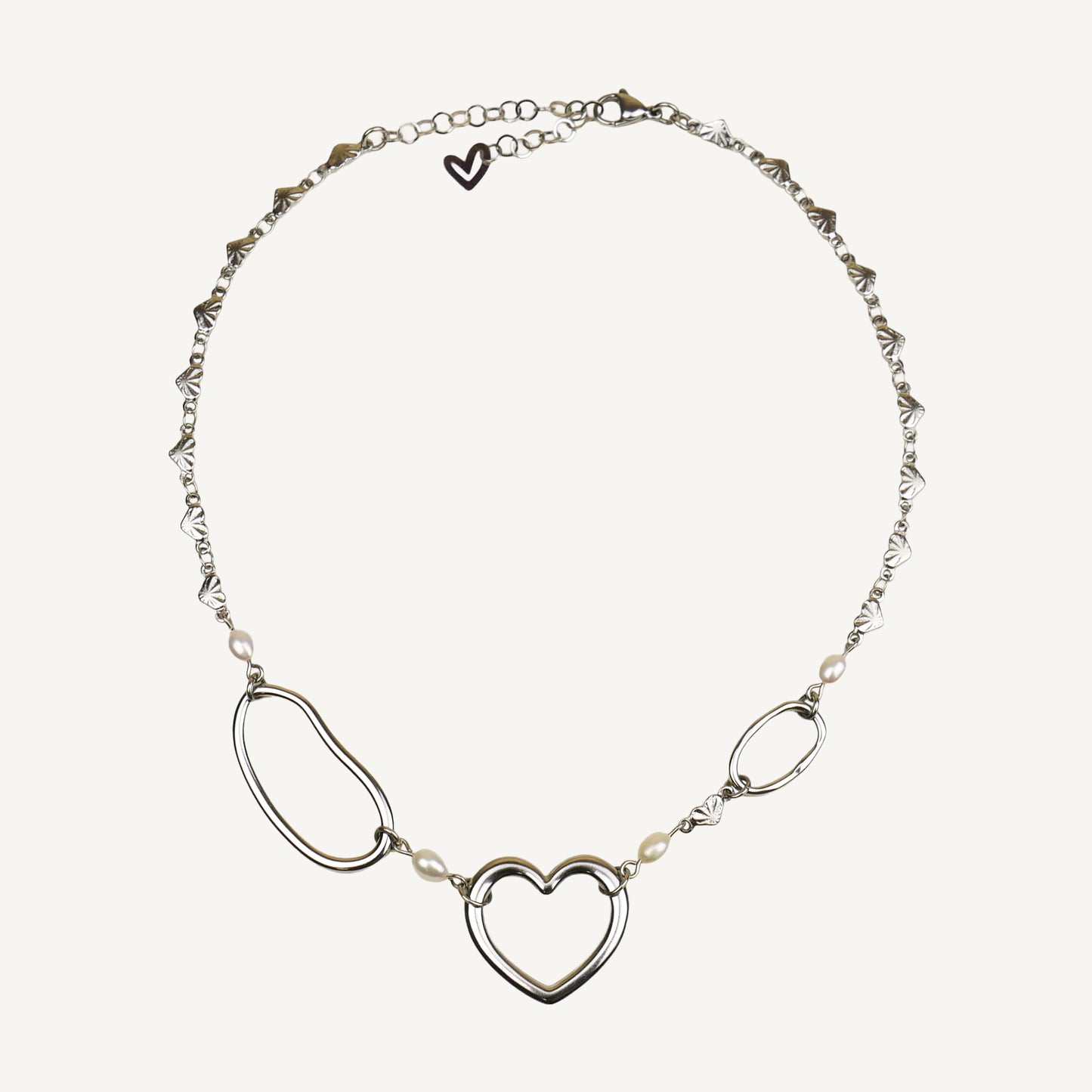 IDYLLE - collier argenté