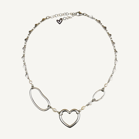 IDYLLE - collier argenté