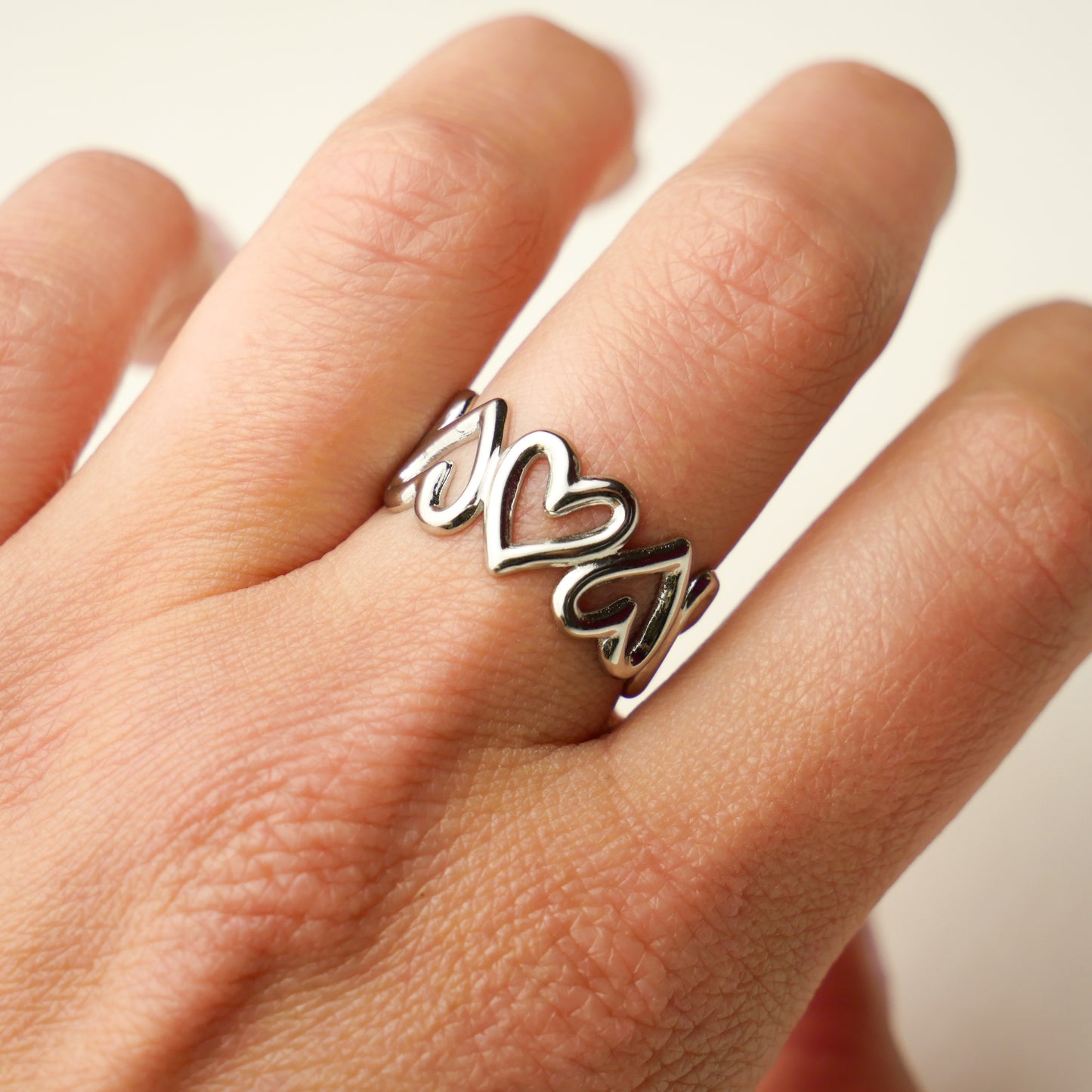 DEVOTION - silver adjustable ring