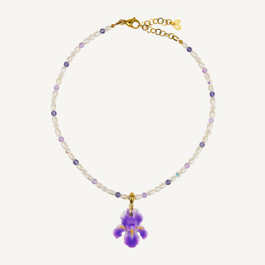 BELLE IRIS - small pearl necklace