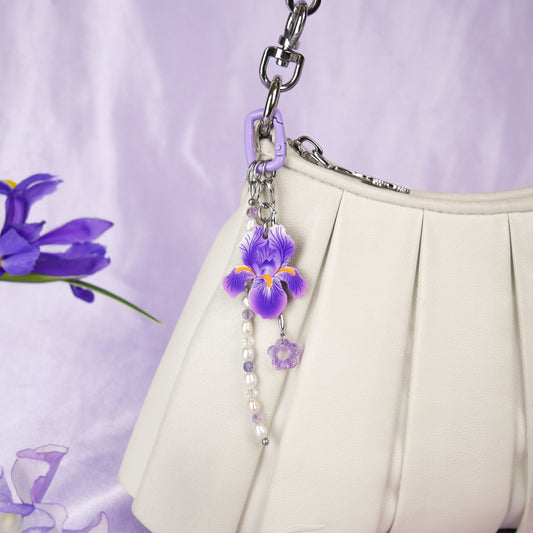 IRIS GARDEN - bag charm