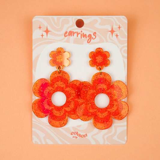 FLOWER POWER - orange