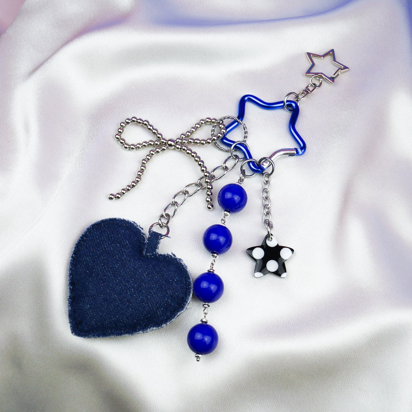 BAG CHARM Nº7 - denim blue