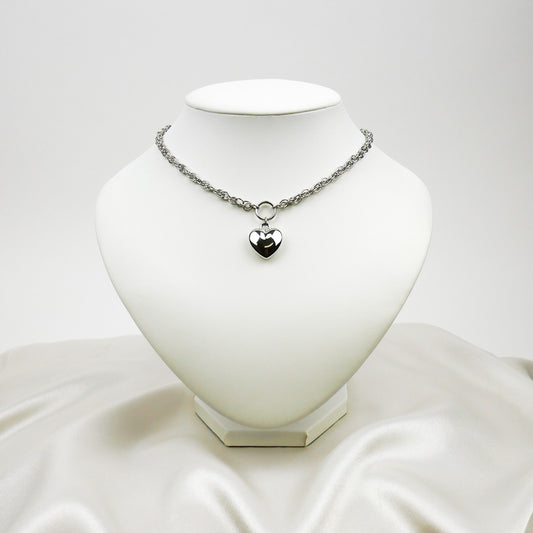 SWEETHEART necklace - silver