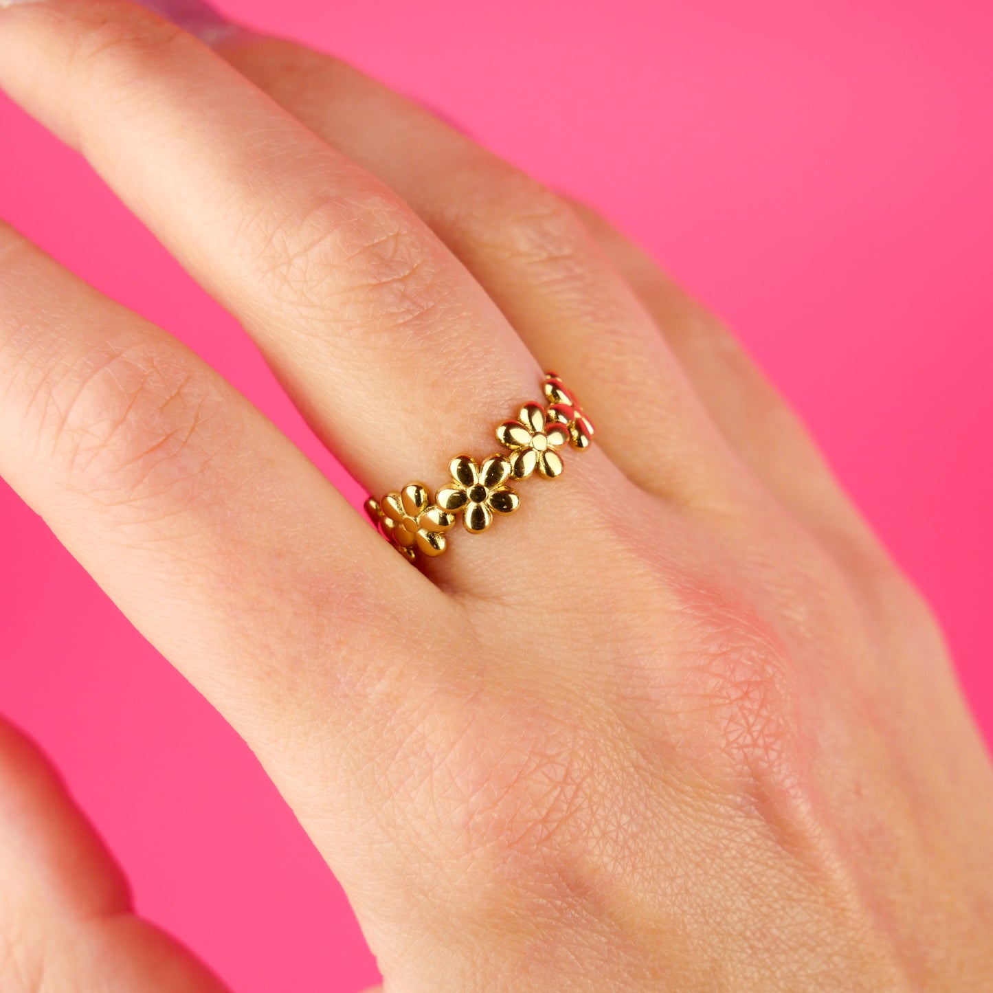 FLORA - coffret doré (bracelet & bague)