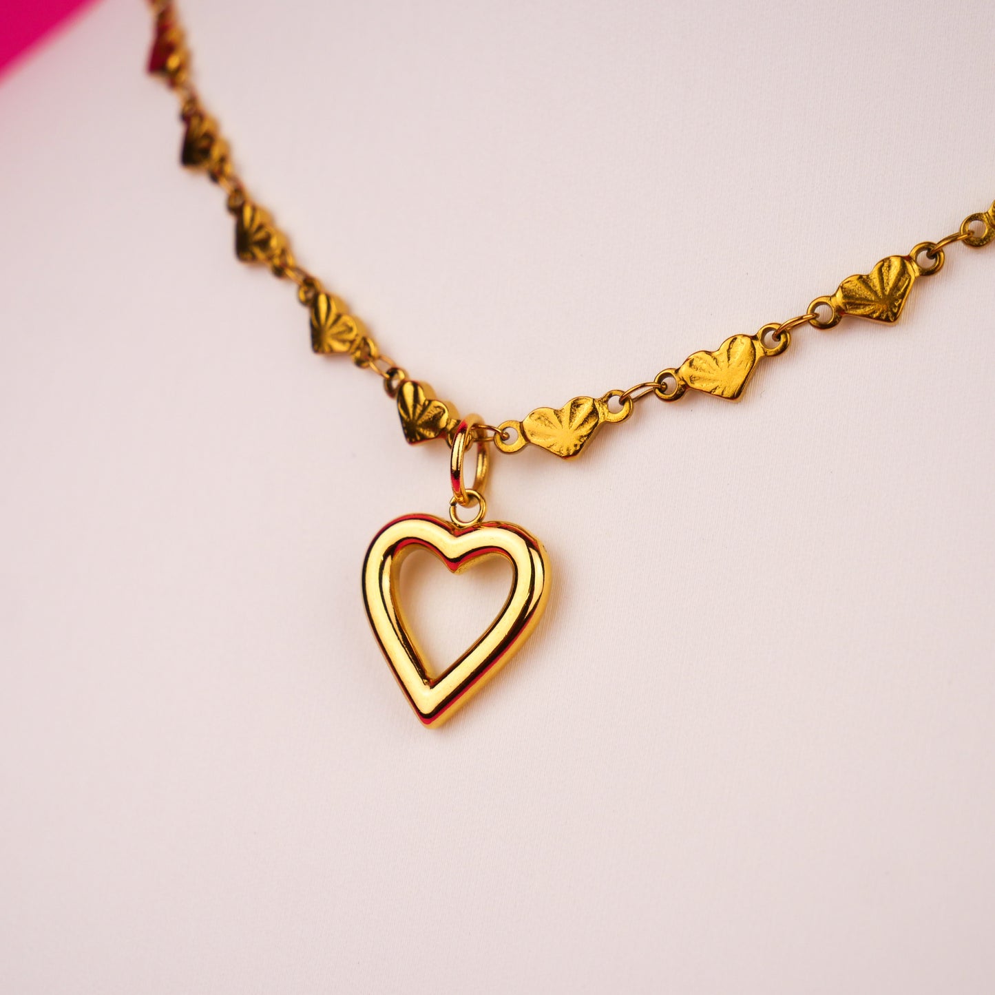 DARLING - collier doré