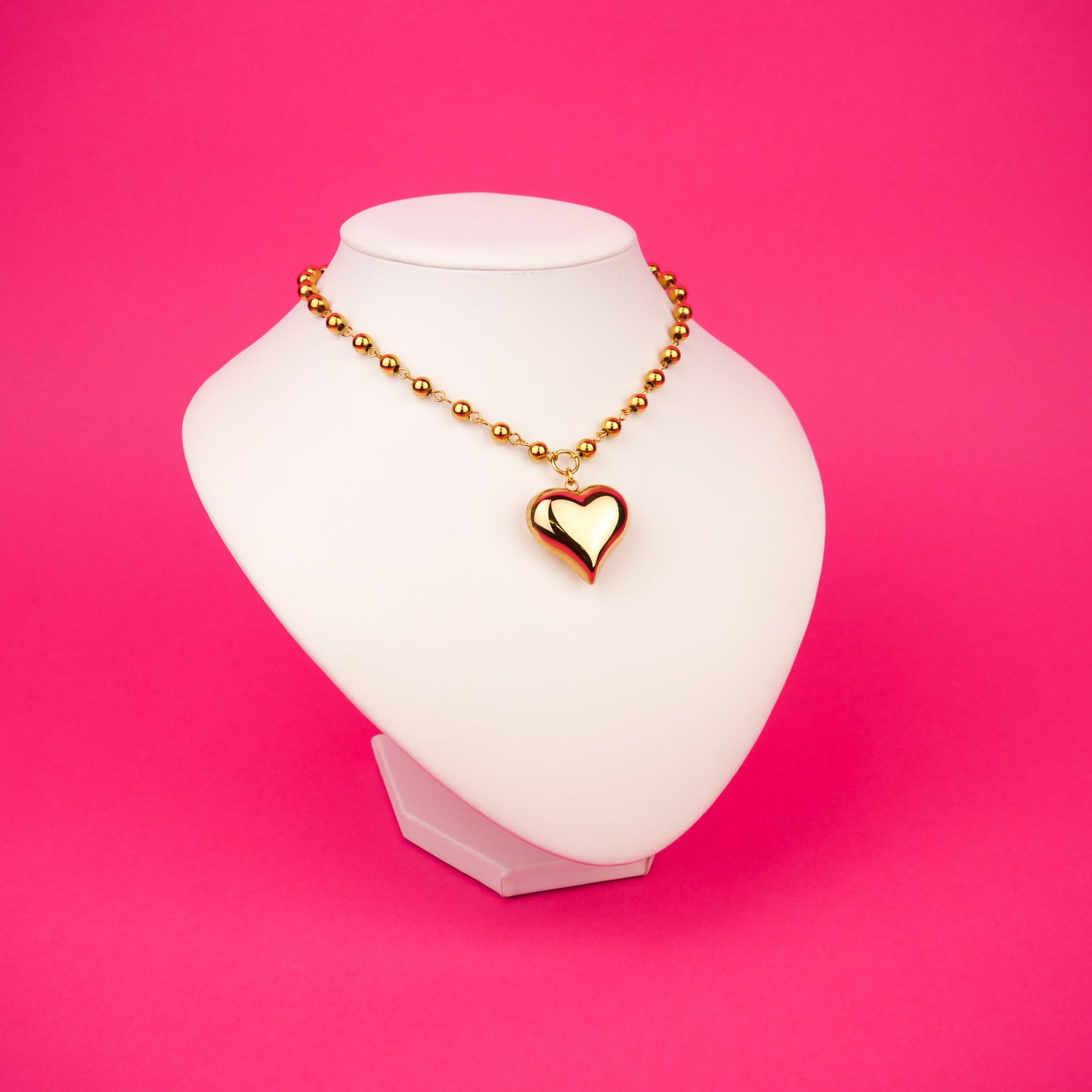 LOVE BUBBLE - gold necklace
