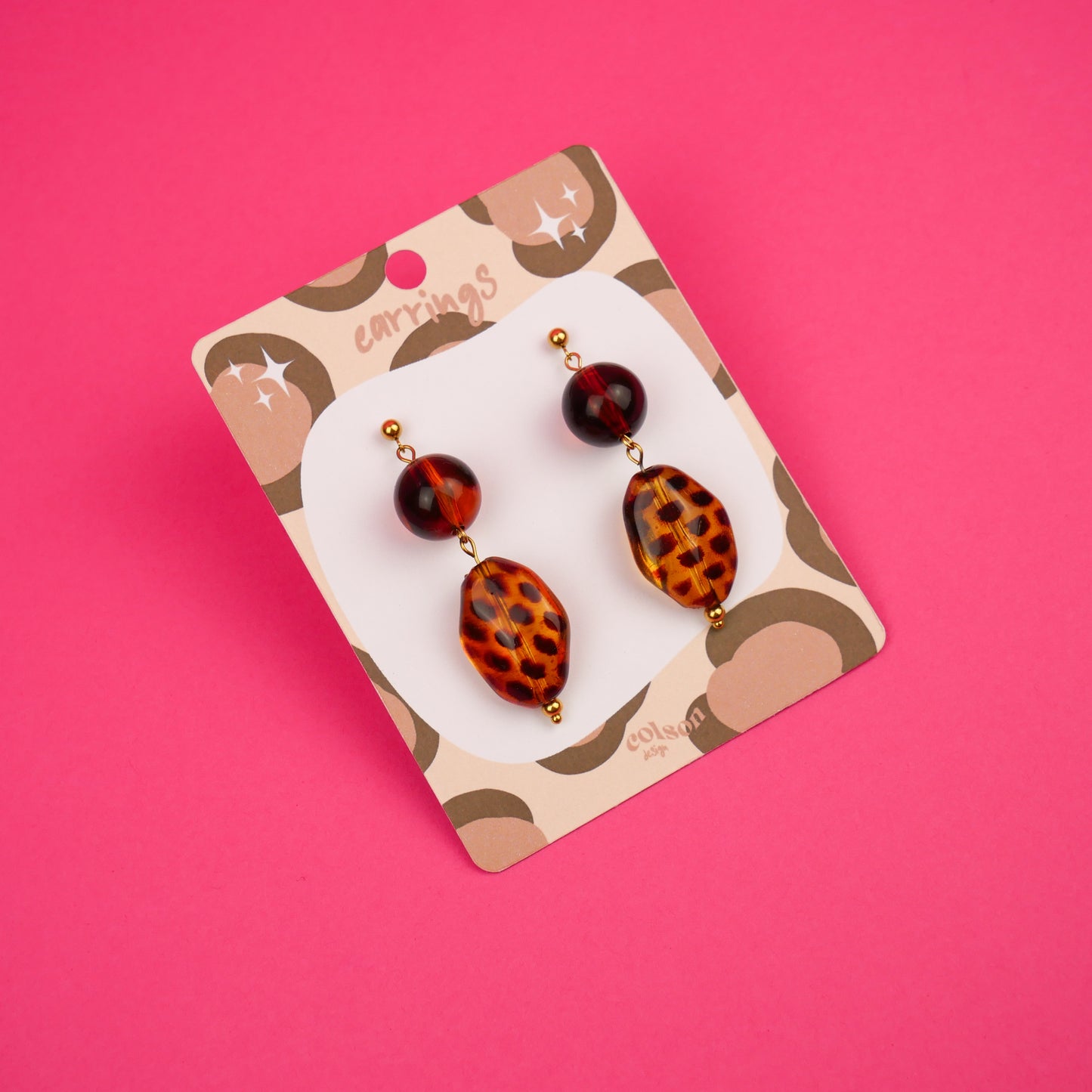 WILD - earrings (gold or silver)