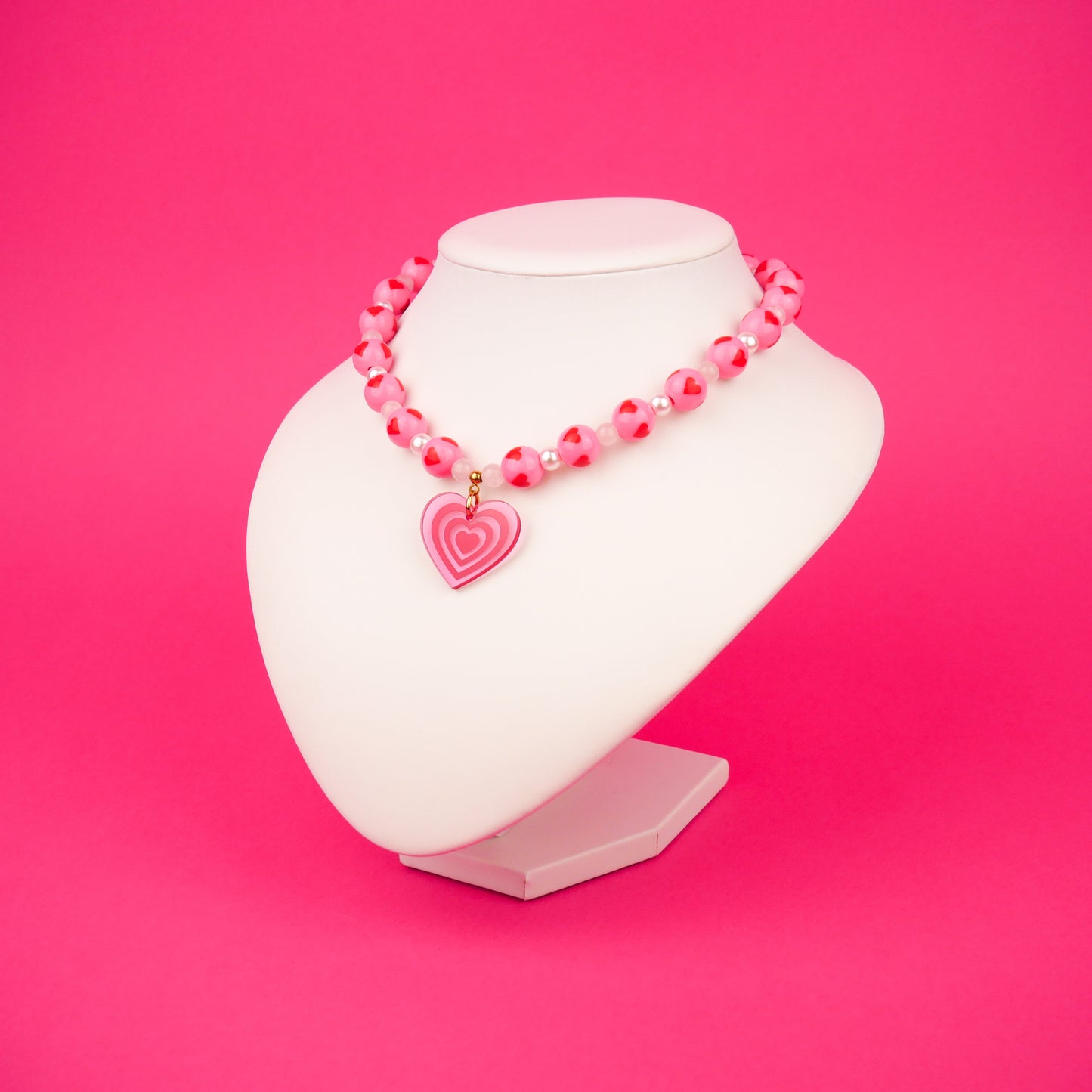 AMOUREUSE - collier (doré ou argenté)