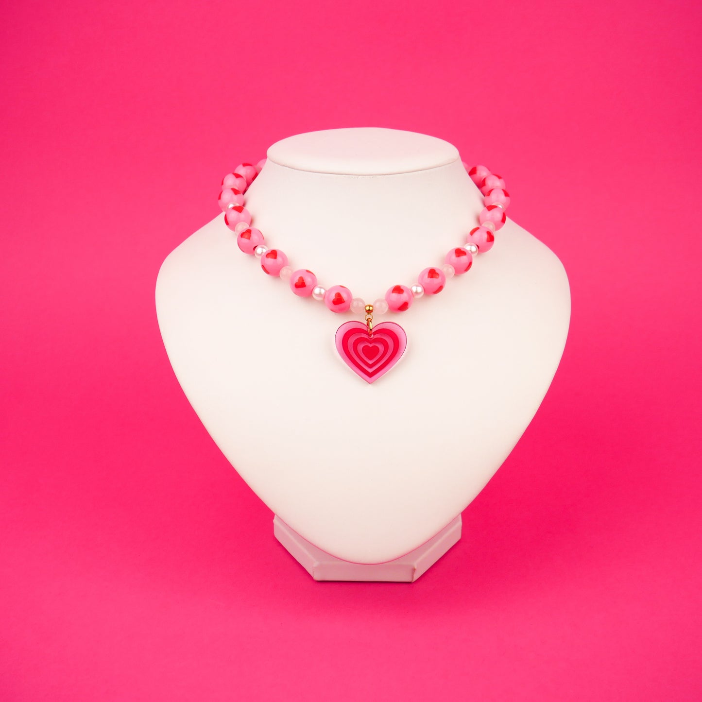 AMOUREUSE - collier (doré ou argenté)