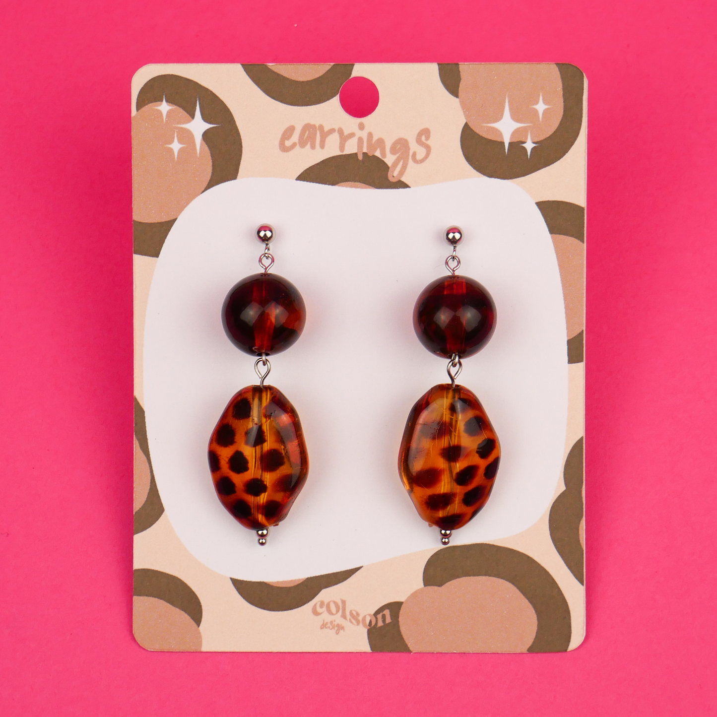 WILD - earrings (gold or silver)