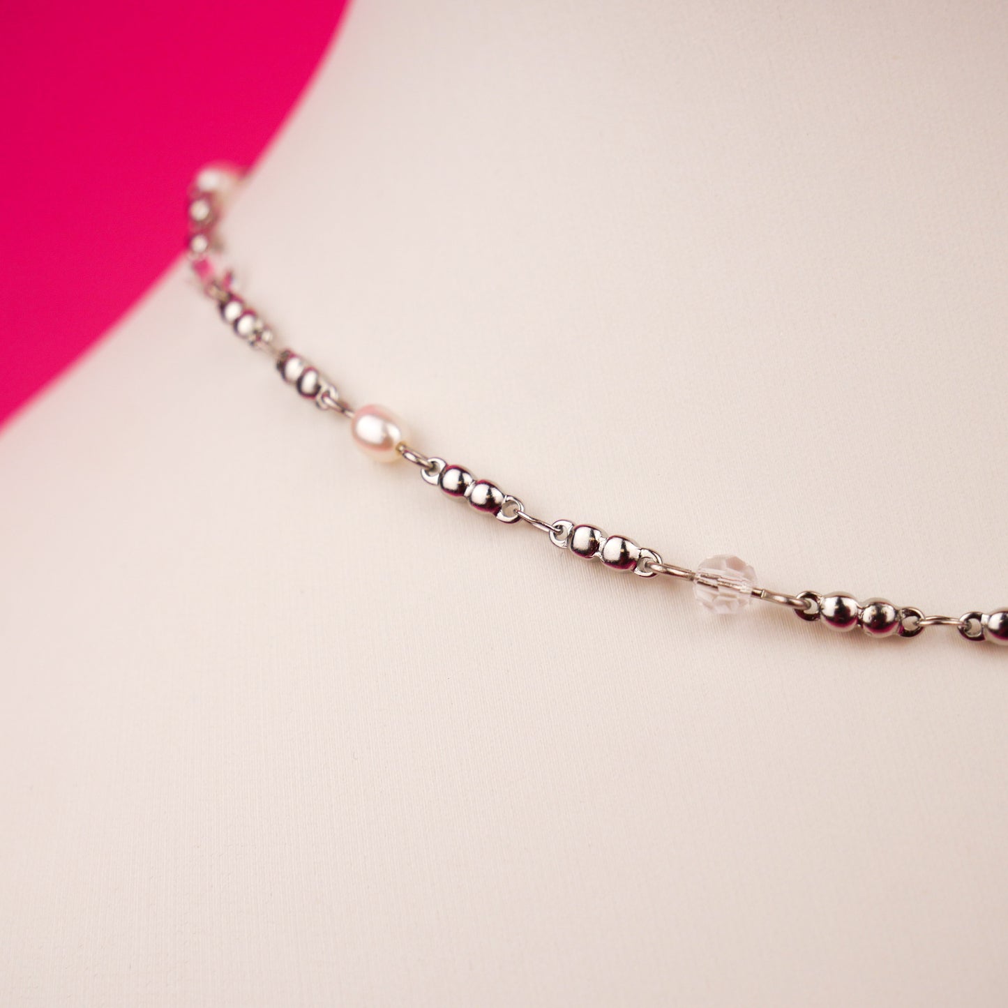 DELICATELY - silver chain (layering)