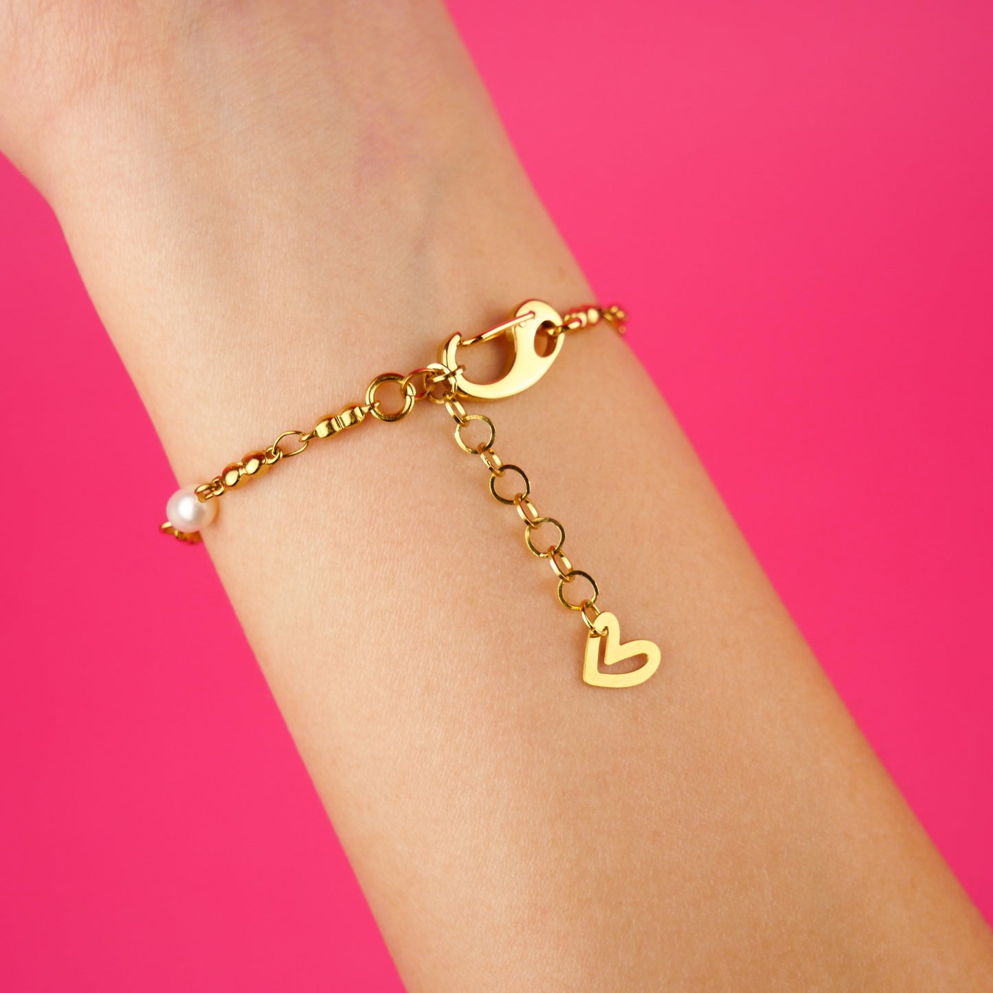 IDYLLE - coffret doré (collier & bracelet)