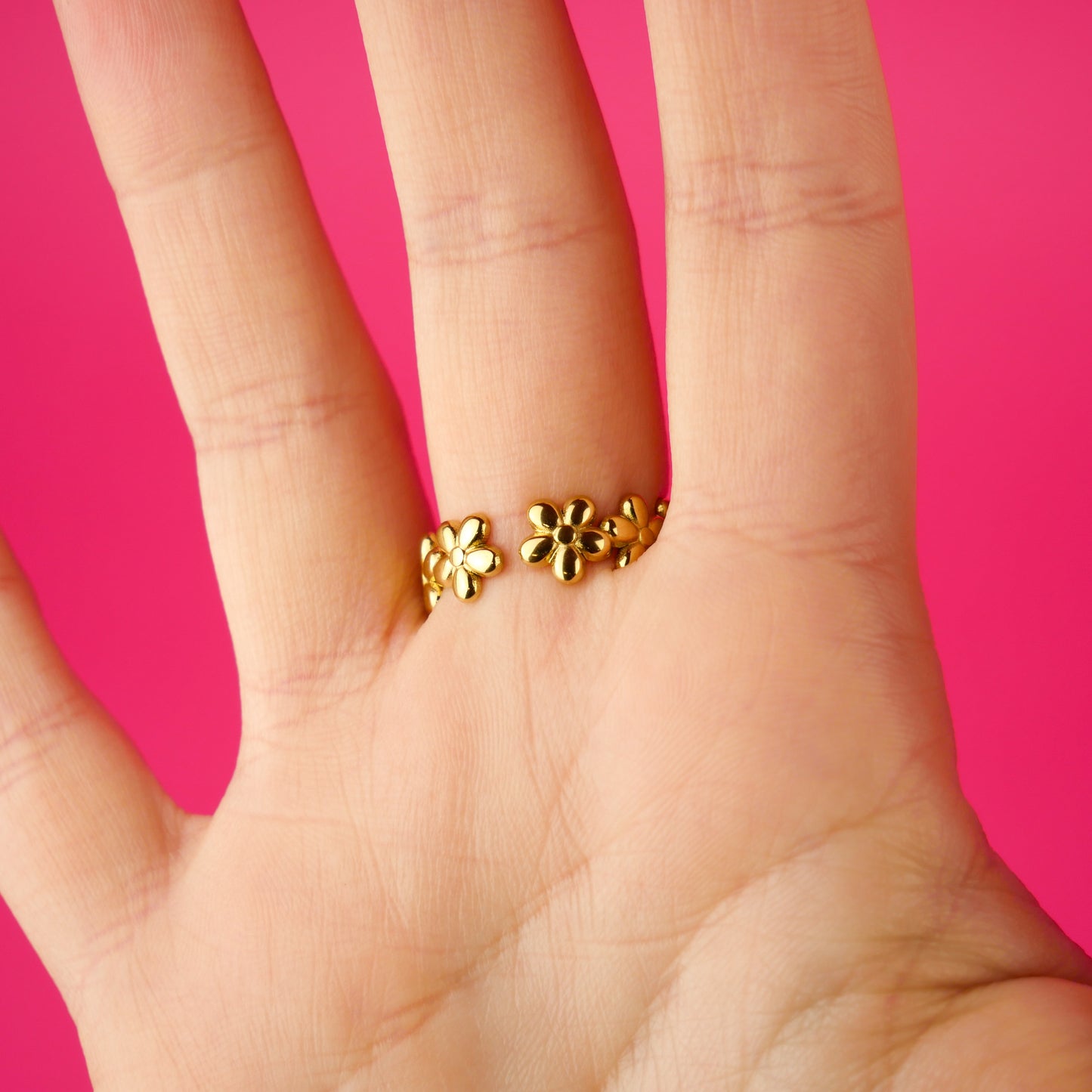 FLORA - coffret doré (bracelet & bague)