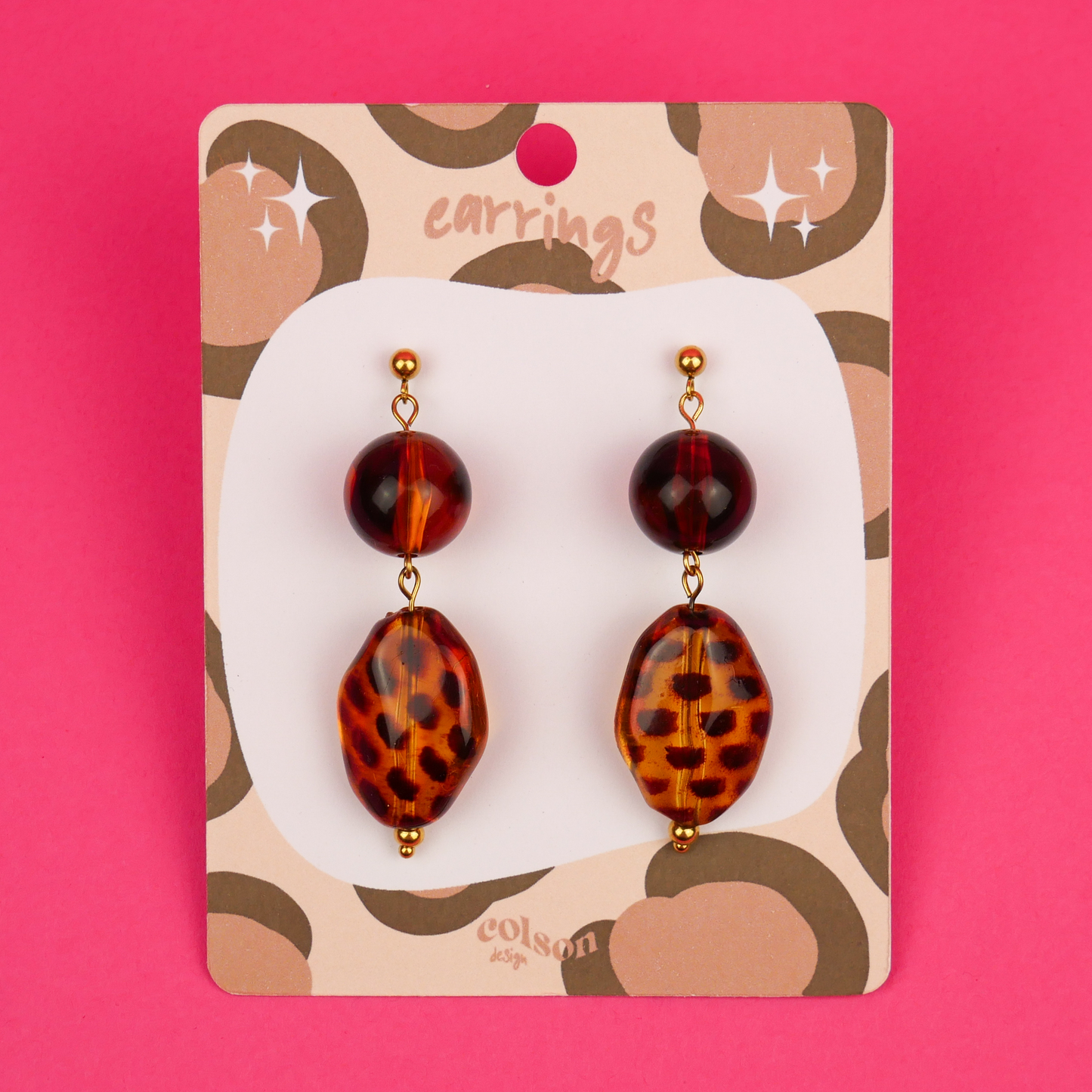 WILD - earrings (gold or silver)