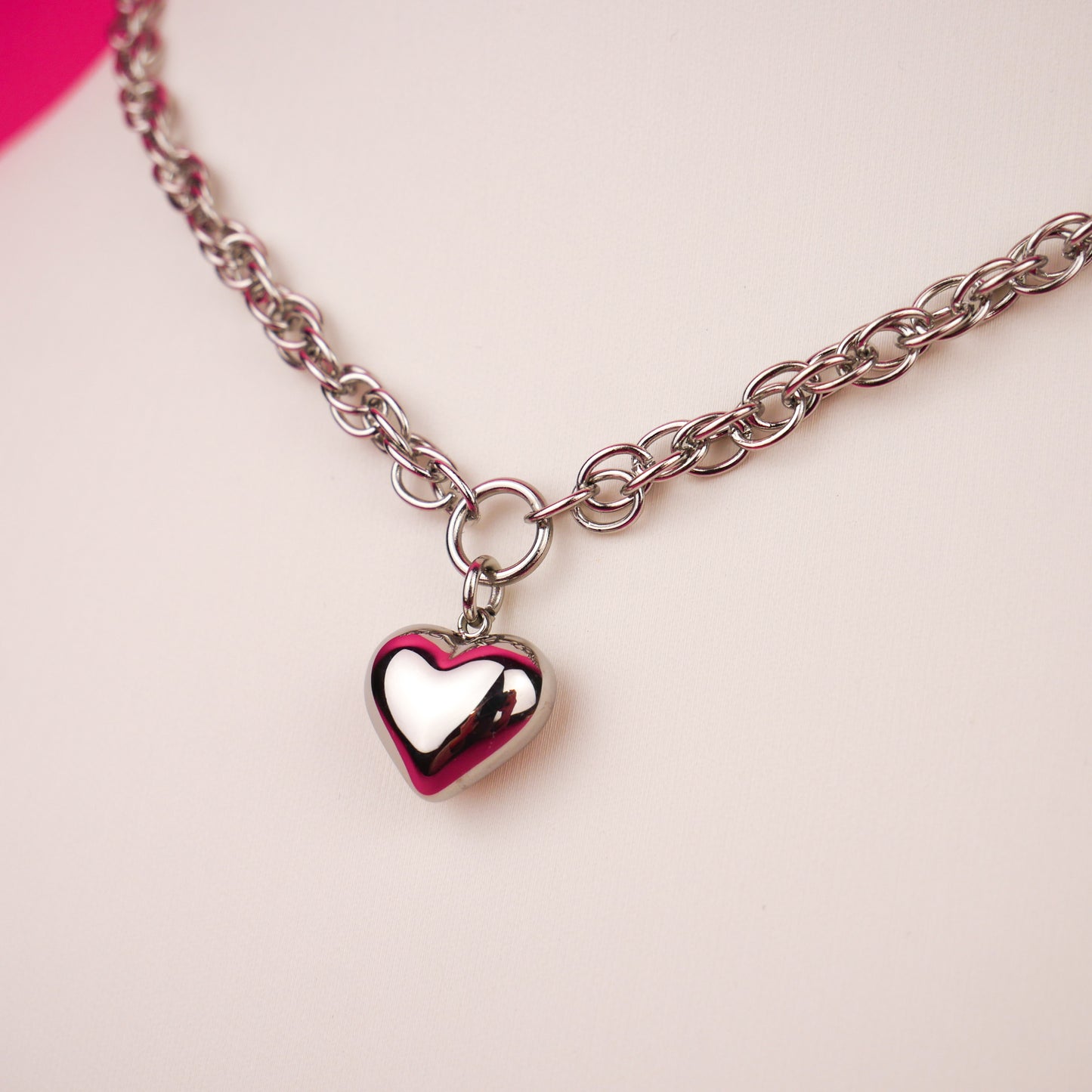 SWEETHEART - silver necklace