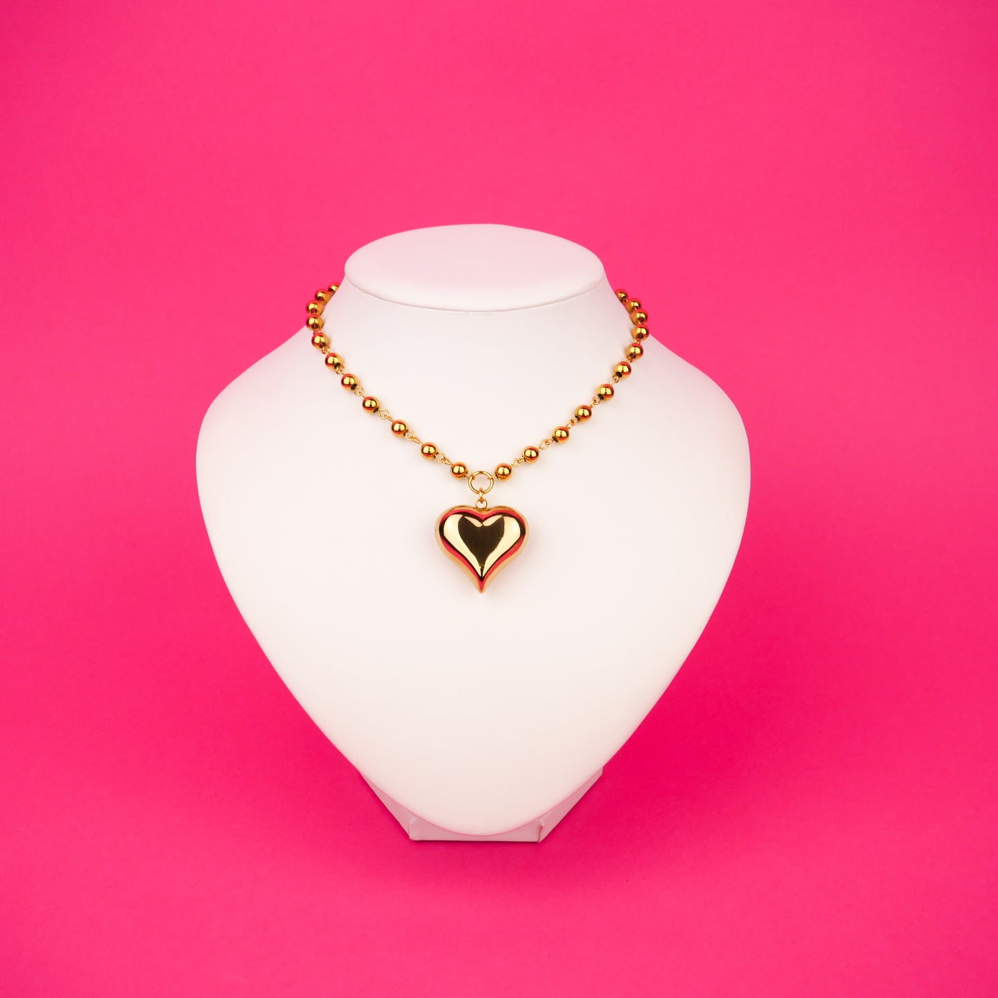 LOVE BUBBLE - gold necklace