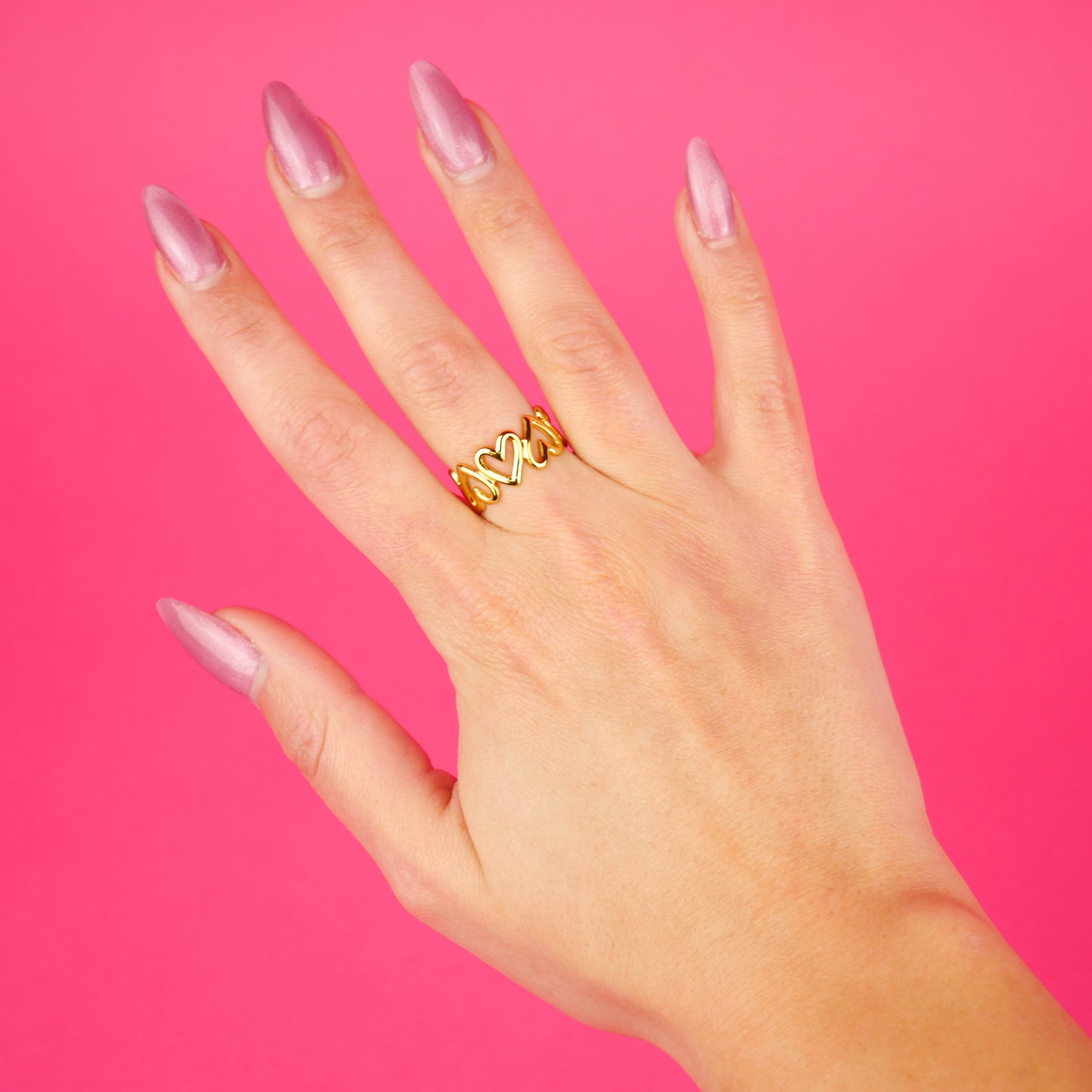 CALIN - coffret doré (boucles d'oreilles & bague)