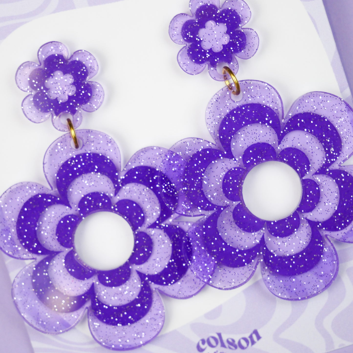 FLOWER POWER - violet