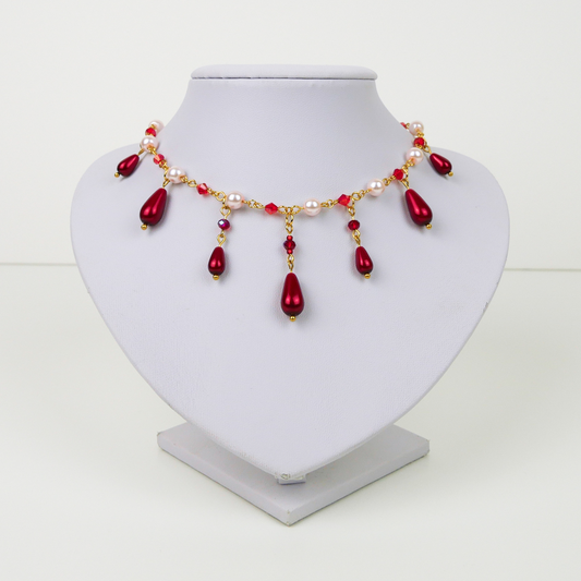 BLOODSUCKER - gold necklace (unique piece)